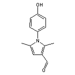 1-(4-hydroxyphenyl)-2,5-dimethyl-1H-pyrrole-3-carbaldehyde