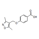 4-[(3,5-Dimethyl-4-isoxazolyl)methoxy]benzoic Acid