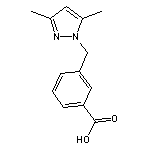 3-[(3,5-dimethyl-1H-pyrazol-1-yl)methyl]benzoic acid