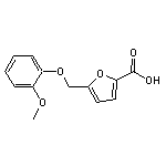 5-[(2-methoxyphenoxy)methyl]-2-furoic acid