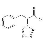 3-phenyl-2-(1H-tetrazol-1-yl)propanoic acid