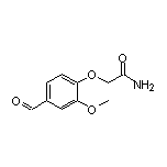 2-(4-Formyl-2-methoxyphenoxy)acetamide