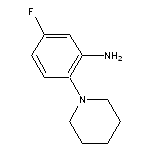 5-fluoro-2-piperidin-1-ylaniline