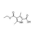 4-(Ethoxycarbonyl)-3,5-dimethylpyrrole-2-carboxylic Acid