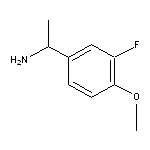 1-(3-Fluoro-4-methoxyphenyl)ethanamine