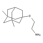 2-[(3,5-dimethyl-1-adamantyl)oxy]ethanamine