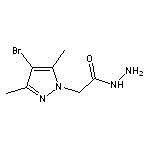 2-(4-bromo-3,5-dimethyl-1H-pyrazol-1-yl)acetohydrazide