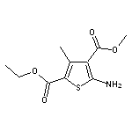 2-ethyl 4-methyl 5-amino-3-methylthiophene-2,4-dicarboxylate