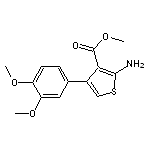 methyl 2-amino-4-(3,4-dimethoxyphenyl)thiophene-3-carboxylate