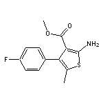 methyl 2-amino-4-(4-fluorophenyl)-5-methylthiophene-3-carboxylate