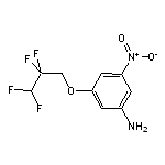 3-nitro-5-(2,2,3,3-tetrafluoropropoxy)aniline