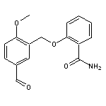 2-[(5-formyl-2-methoxybenzyl)oxy]benzamide