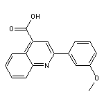 2-(3-methoxyphenyl)quinoline-4-carboxylic acid