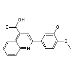 2-(3,4-dimethoxyphenyl)quinoline-4-carboxylic acid