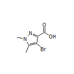 4-Bromo-1,5-dimethyl-1H-pyrazole-3-carboxylic Acid