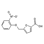 5-[(2-nitrophenoxy)methyl]-2-furoic acid