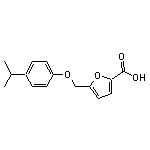 5-[(4-isopropylphenoxy)methyl]-2-furoic acid