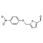 5-[(4-nitrophenoxy)methyl]-2-furaldehyde