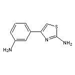 4-(3-aminophenyl)-1,3-thiazol-2-amine