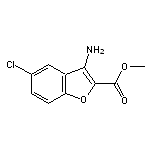 methyl 3-amino-5-chloro-1-benzofuran-2-carboxylate