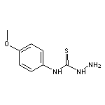 N-(4-methoxyphenyl)hydrazinecarbothioamide