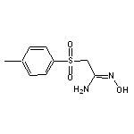 N’-hydroxy-2-[(4-methylphenyl)sulfonyl]ethanimidamide