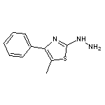 2-hydrazino-5-methyl-4-phenyl-1,3-thiazole HCl