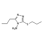 3-propyl-5-(propylthio)-4H-1,2,4-triazol-4-amine