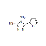 4-Amino-5-(2-furyl)-4H-1,2,4-triazole-3-thiol