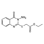 ethyl [(3-amino-4-oxo-3,4-dihydroquinazolin-2-yl)thio]acetate