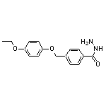 4-[(4-ethoxyphenoxy)methyl]benzohydrazide