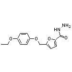 5-[(4-ethoxyphenoxy)methyl]-2-furohydrazide