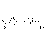 5-[(4-nitrophenoxy)methyl]-2-furohydrazide