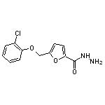 5-[(2-chlorophenoxy)methyl]-2-furohydrazide