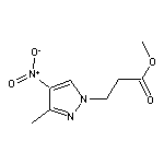 methyl 3-(3-methyl-4-nitro-1H-pyrazol-1-yl)propanoate