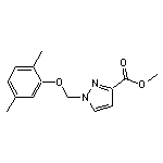 methyl 1-[(2,5-dimethylphenoxy)methyl]-1H-pyrazole-3-carboxylate