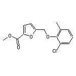 methyl 5-[(2-chloro-6-methylphenoxy)methyl]-2-furoate