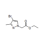 Ethyl 2-(4-Bromo-3-methyl-1-pyrazolyl)acetate