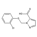 1-[(2-chlorophenoxy)methyl]-1H-pyrazole-5-carboxylic acid