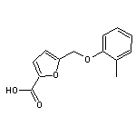 5-[(2-methylphenoxy)methyl]-2-furoic acid