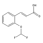 (2E)-3-[2-(difluoromethoxy)phenyl]acrylic acid