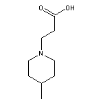 3-(4-methylpiperidin-1-yl)propanoic acid HCl