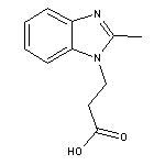 3-(2-methyl-1H-benzimidazol-1-yl)propanoic acid HCl