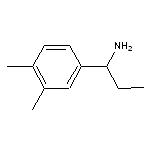 1-(3,4-dimethylphenyl)propan-1-amine HCl