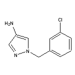 1-(3-chlorobenzyl)-1H-pyrazol-4-amine HCl