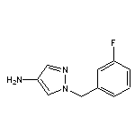 1-(3-fluorobenzyl)-1H-pyrazol-4-amine dihydrochloride 2HCl