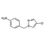 4-[(4-chloro-1H-pyrazol-1-yl)methyl]aniline