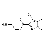 N-(2-aminoethyl)-4-chloro-1,5-dimethyl-1H-pyrazole-3-carboxamide