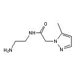 N-(2-aminoethyl)-2-(5-methyl-1H-pyrazol-1-yl)acetamide