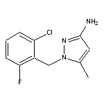 1-(2-chloro-6-fluorobenzyl)-5-methyl-1H-pyrazol-3-amine